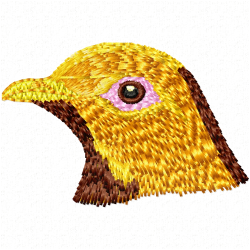 Small Birds Embroidery Design 8